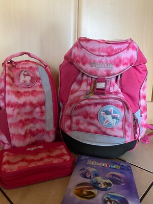ergobag schulranzen pink Set 