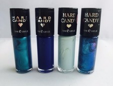 Lot of 4 ~ Blues! Hard Candy Nail Polish Baby Shower Favors New!!