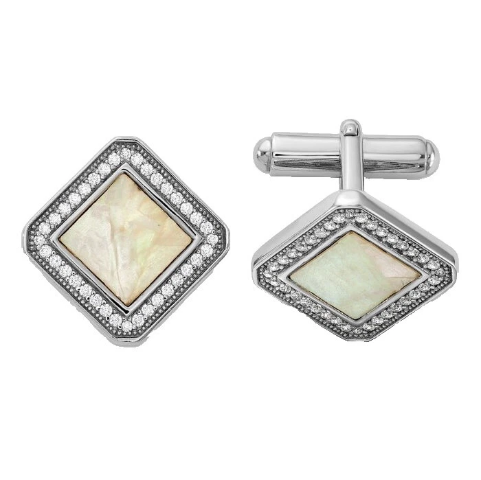 Gemelos Pearl Beauty para hombre