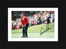 8X6 Mount ARNOLD PALMER Signed PHOTO Print Gift Ready To Frame OPEN GOLF