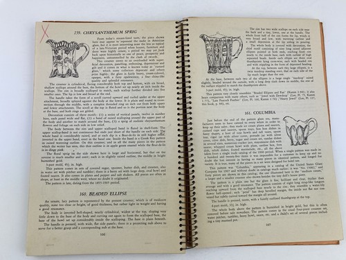 A Third Two Hundred Pattern Glass Pitchers Minnie Watson Kamm 1943 SIGNED 1st Ed - Picture 13 of 13