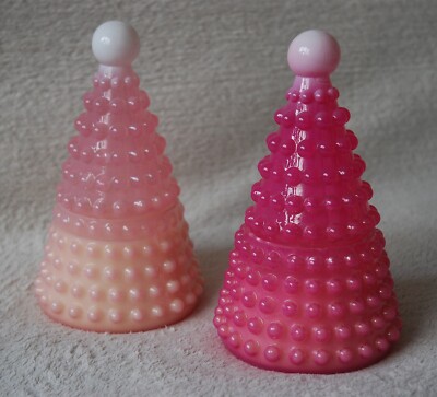 Sand + Nebel Pink Bubble Weihnachtsbaum Glas Glas Kerze 255g 9oz Vanille oder Wacholder