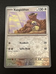 Kangaskhan 165/197 Reverse Holo Obsidian Flames