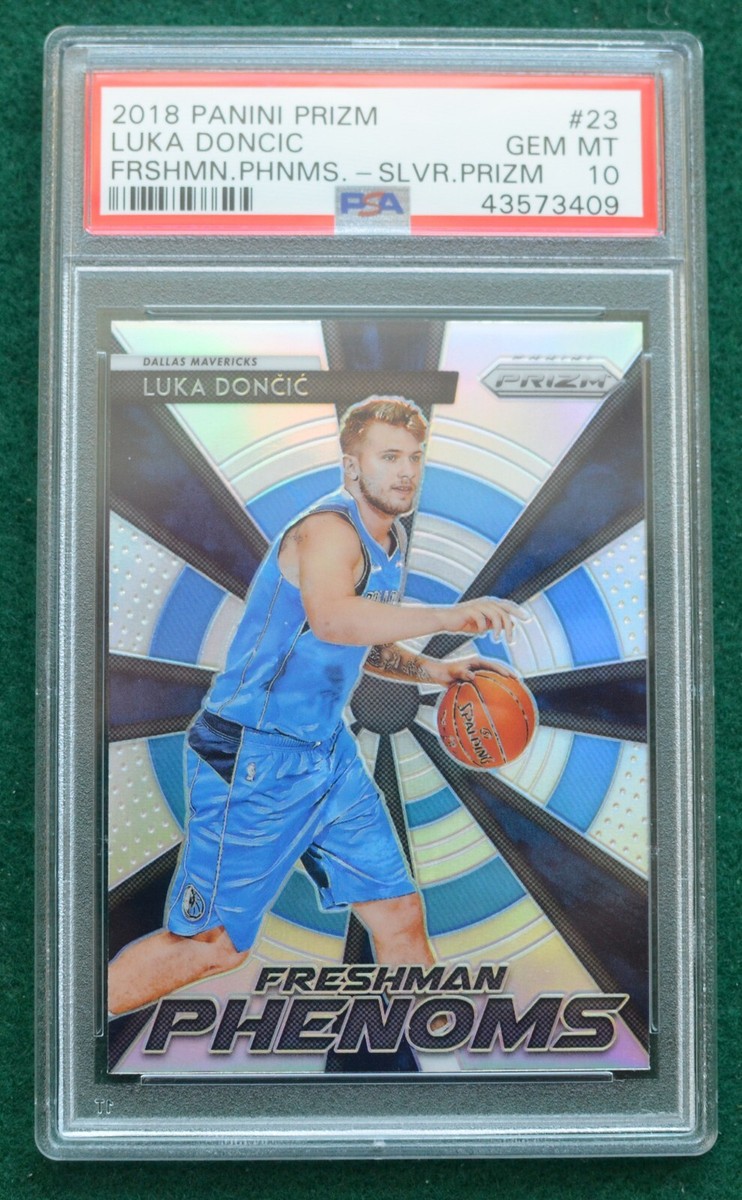 Luka Dončić rookie card PSA 10 Gem Mint - 2018 Prizm Silver Luka Dončić rookie card PSA 10 Gem Mint - 2018 Prizm Silver