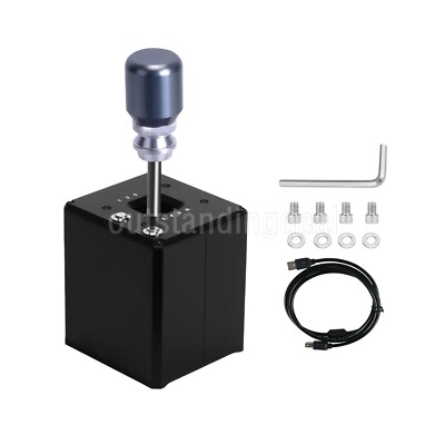 SIM JACK HQB-G-B H Shifter 6+R Manual Shifter for Logitech G27 Thrustmaster