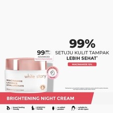 White Story Brightening Night Cream 15g US Free Tax