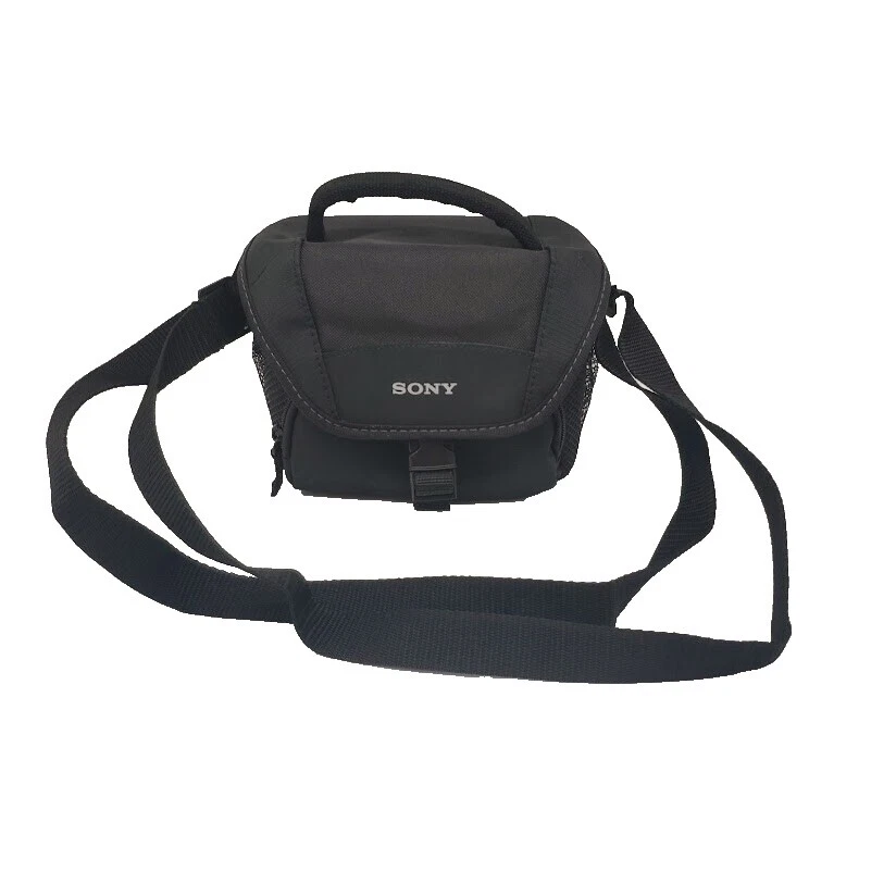 Черные неопреновые футляры, сумки и чехлы для фотоаппаратов Sony