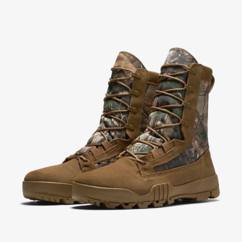 nike tan combat boots