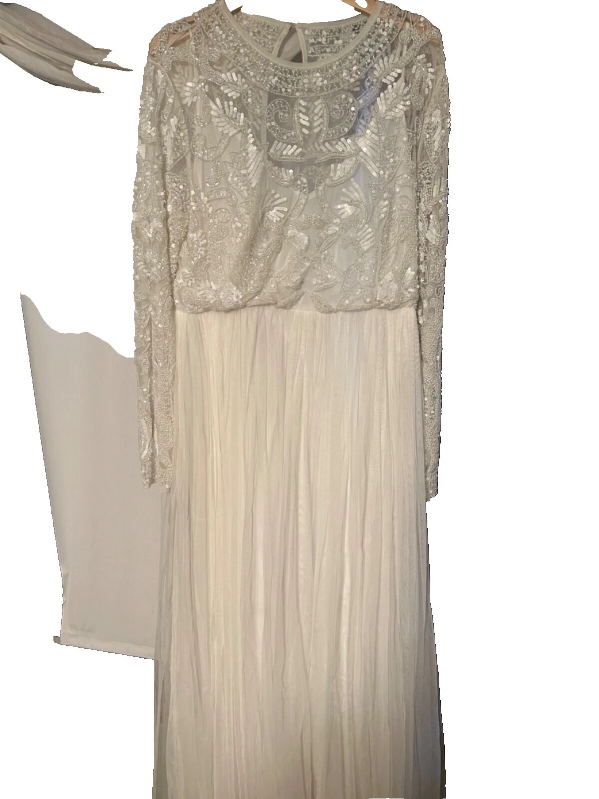 White 16 Women's Size Cap Sleeve Wedding Dresses