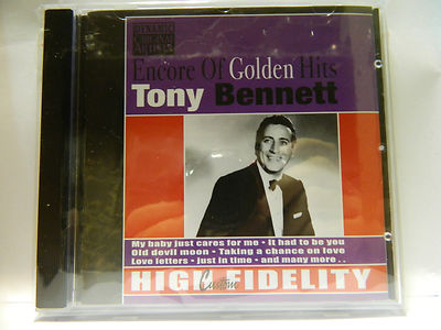 TONY BENNETT ENCORE OF GOLDEN HITS HIGH FIDELITY CUSTOM CD NEU & OVP 
