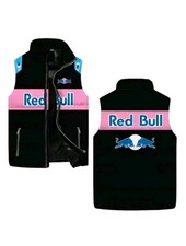 Redbull racing team bodywarmer vest size M Mens Navy Red White Embroidere