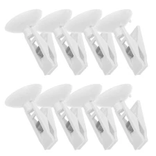 8 Pcs Car Windshield Parking Tickets Holder Cards Clamp with Suction Cup
