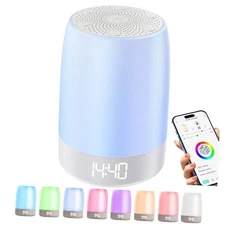 White Noise Sound Machine,White Noise app Night Light,Bluetooth Sleep Music 