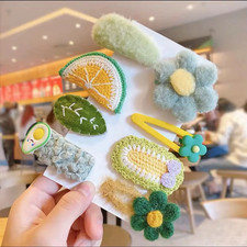 Cute Cartoon Plush Hair Clip Hair Accessories Princess Girl Hair Decoration