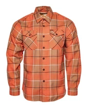 DIXXON Flannel, JULIUS Flannel, Orange Plaid Flannel Shirt, 2XL, NIB, Pre-Sale