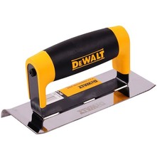 DeWalt Profi Kanten Kelle f&uuml;r Betonkanten Abrunden 15x7,6cm Estrich Beton 3-745