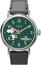 Timex Peanuts Standard Holiday Green Dial Mens Watch