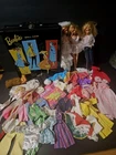 Huge Vintage Barbie Lot Dolls Clothes Case Accessories TLC Western Winking
