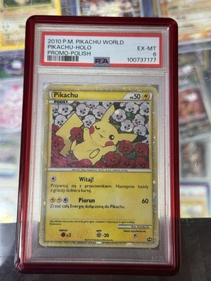 Pikachu (Polish) PW8 Pikachu World Collection Holo for sale online