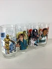 Vintage Star Wars Empire Strikes Back Burger King 4 Glasses Set 1980 Coca Cola