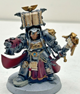 Warhammer 40K Chaplain in Terminator Armor Space Marines Army Lot Painted