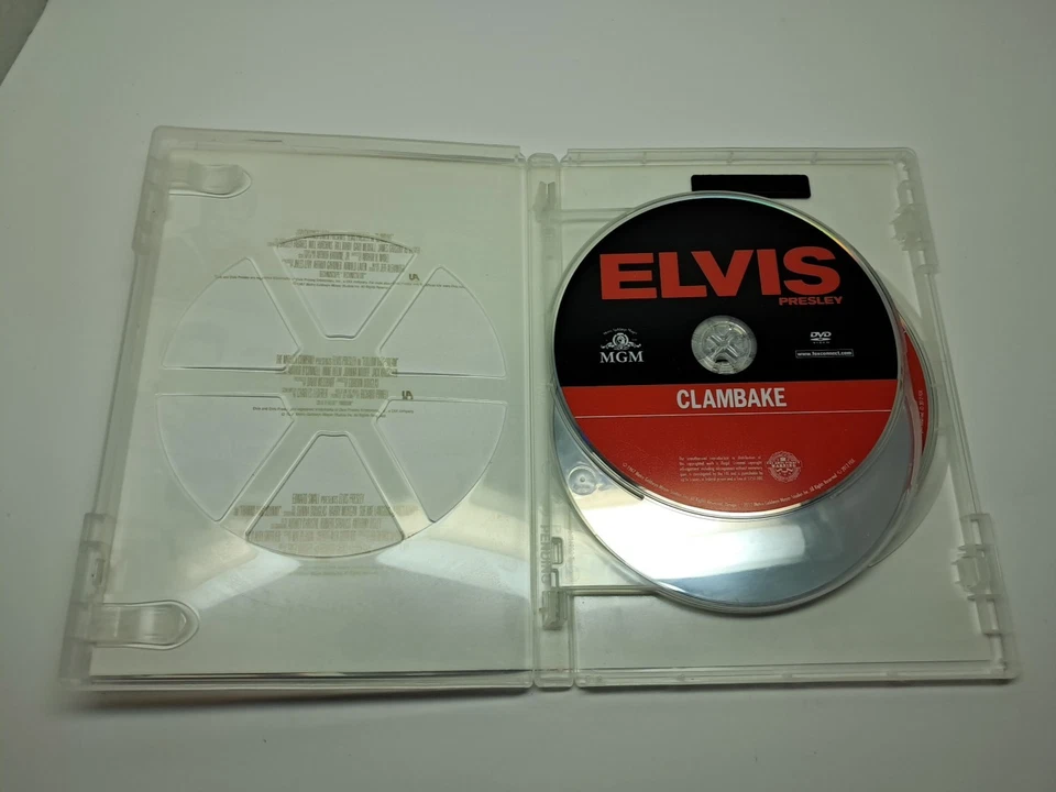 Elvis Pressley 3 Dvd Set Clambake-Follow That Dream- Frankie And Johnny - Image 3 of 4