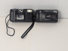 Lot Of 2 Vintage Cameras - Minolta And Chinon - Photography Pictures - Untested