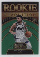 2023-24 Panini Select Rookie Revolution Green Prizm Colby Jones #8 5i3