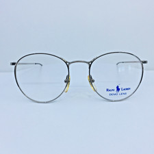 New VINTAGE Polo Ralph Lauren RL 528 Eyeglasses C. WG Shiny Silver 51-19-140mm