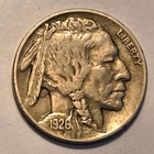 Nicer Low Mintage very fine++ 1926 P Buffalo Head Nickel