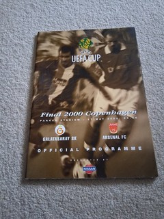 Galatasaray V Arsenal UEFA Cup Final 2000