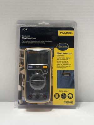 Fluke 107 AC/DC 600v Digital Multimeter (2589556)