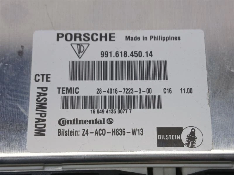 PORSCHE 911 991 GT3RS MK1 Electronic module 99161845014 centralina PADM PASM - Immagine 4 di 4