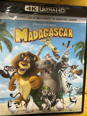 Madagascar - 4K Ultra HD + Blu-ray + Digital 4K UHD Blu-ray  NEW