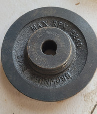 4.5" Outer Diameter 5/8" BORE One GROOVE Sheave PULLEY 1-BK45-F BK4558 BK45 5/8"