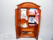 Reutter Porzellan Dollhouse Furniture Wardrobe clothes closet