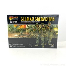 Bolt Action WGB-WM-09 German Grenadiers WWII Late War Infantry Warlord Games