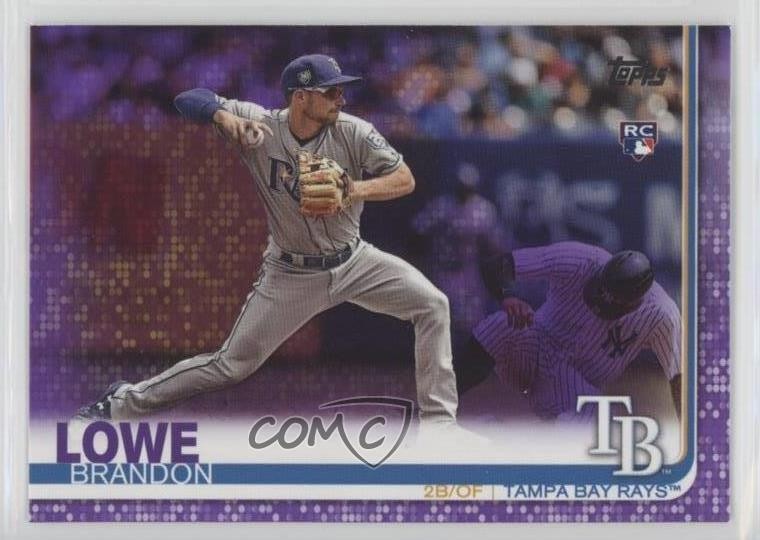 2019 Topps Meijer Purple Brandon Lowe #114 6o3