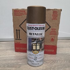 Case Of 6, Rust-Oleum Metallic Spray Paint, A...