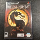 Mortal Kombat: Deception (Sony Playstation 2 PS2 Game, Black Label)
