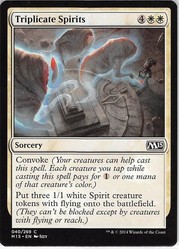 Triplicate Spirits 40/269 Magic 2015 (M15) Common