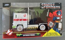 Brand New Jada Toys 1:24 Hollywood Rides Transformers G1 Optimus Prime Big Rig