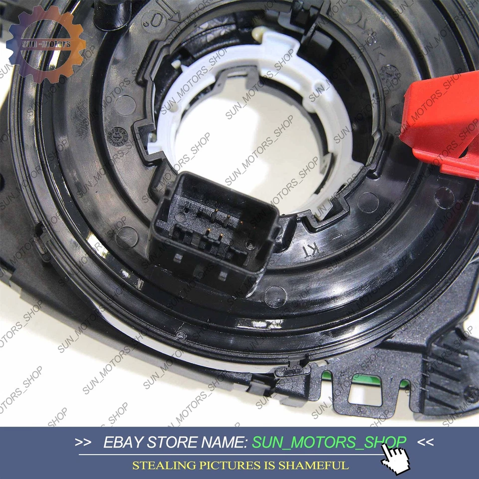 For PASSAT Caddy Jetta Original VW Clock Spring Seat Steering Module 5K0953569BF Foto 3 de 4