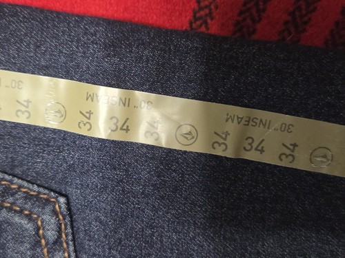 NWT Volcom Vorta Men's 34×30 Skateboarding Jean - Picture 3 of 5