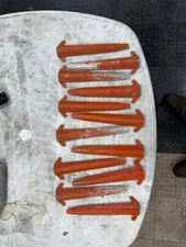 12 Military Tent Stakes 9”