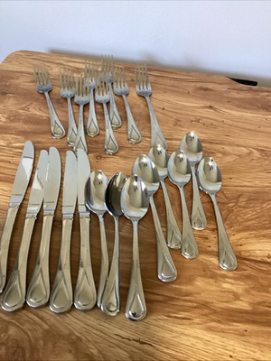 #ad Silverware Set. Incomplete Set . Use To Add To An Existing Set Or Replace Pieces $35.00