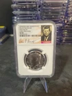 2014 D Silver Kennedy Half Dollar 50th Anniversary High Relief NGC SP69