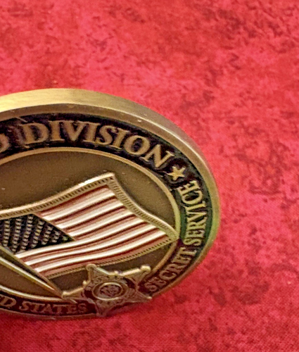 US SECRET SERVICE CHALLENGE COIN - UNIFORMIERTE DIVISION - WH/FM/MARINE OBSERVATORY - Bild 4 von 4