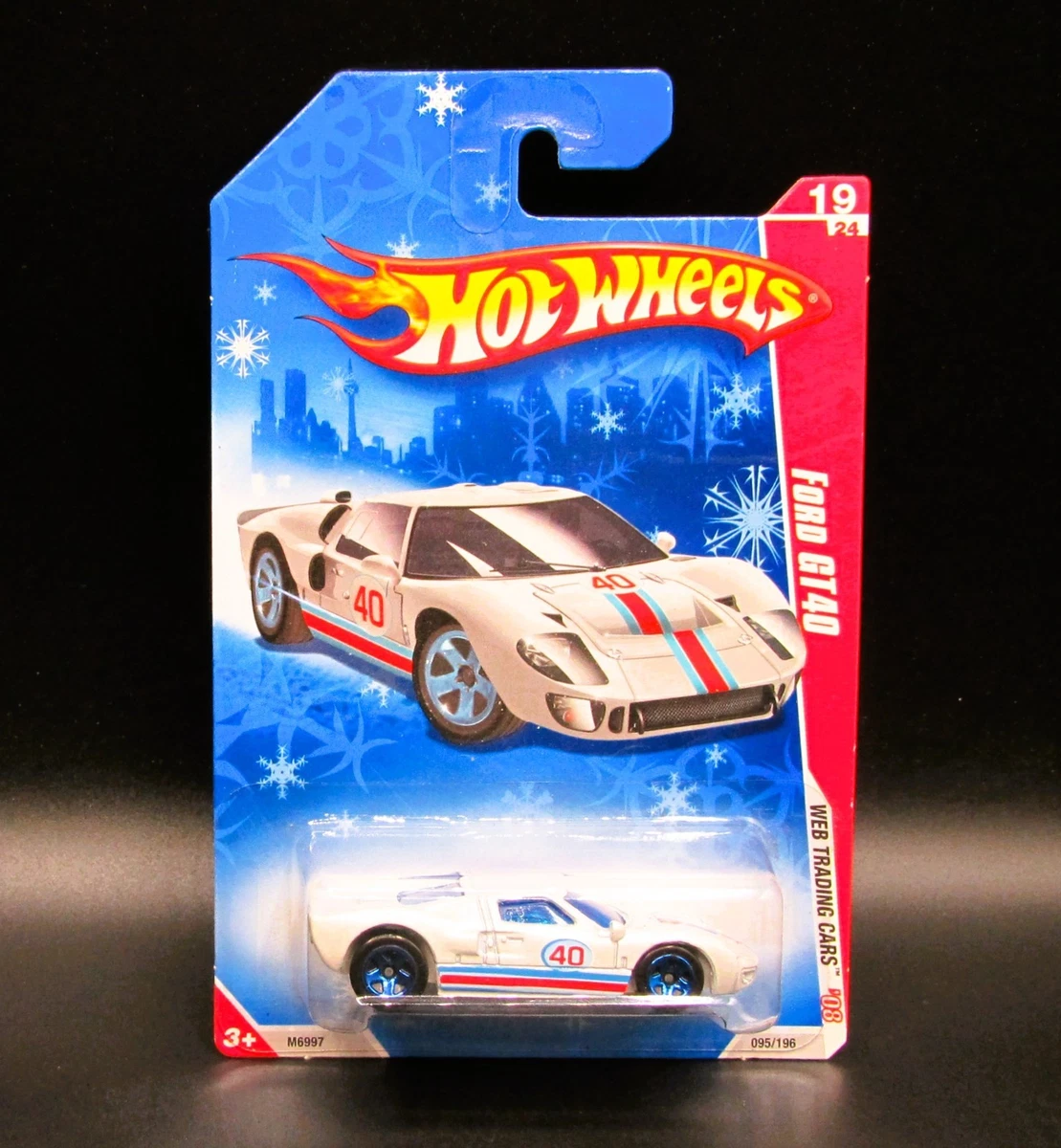 Hot Wheels Ford GT40 Contemporary Manufacture Diecast Cars, Trucks
