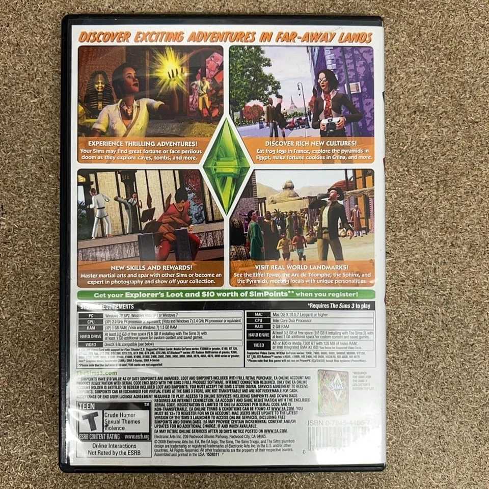The Sims™ 3 World Adventures Expansion Pack (XP/Vista) [Complete] NA Version - Image 3 of 4